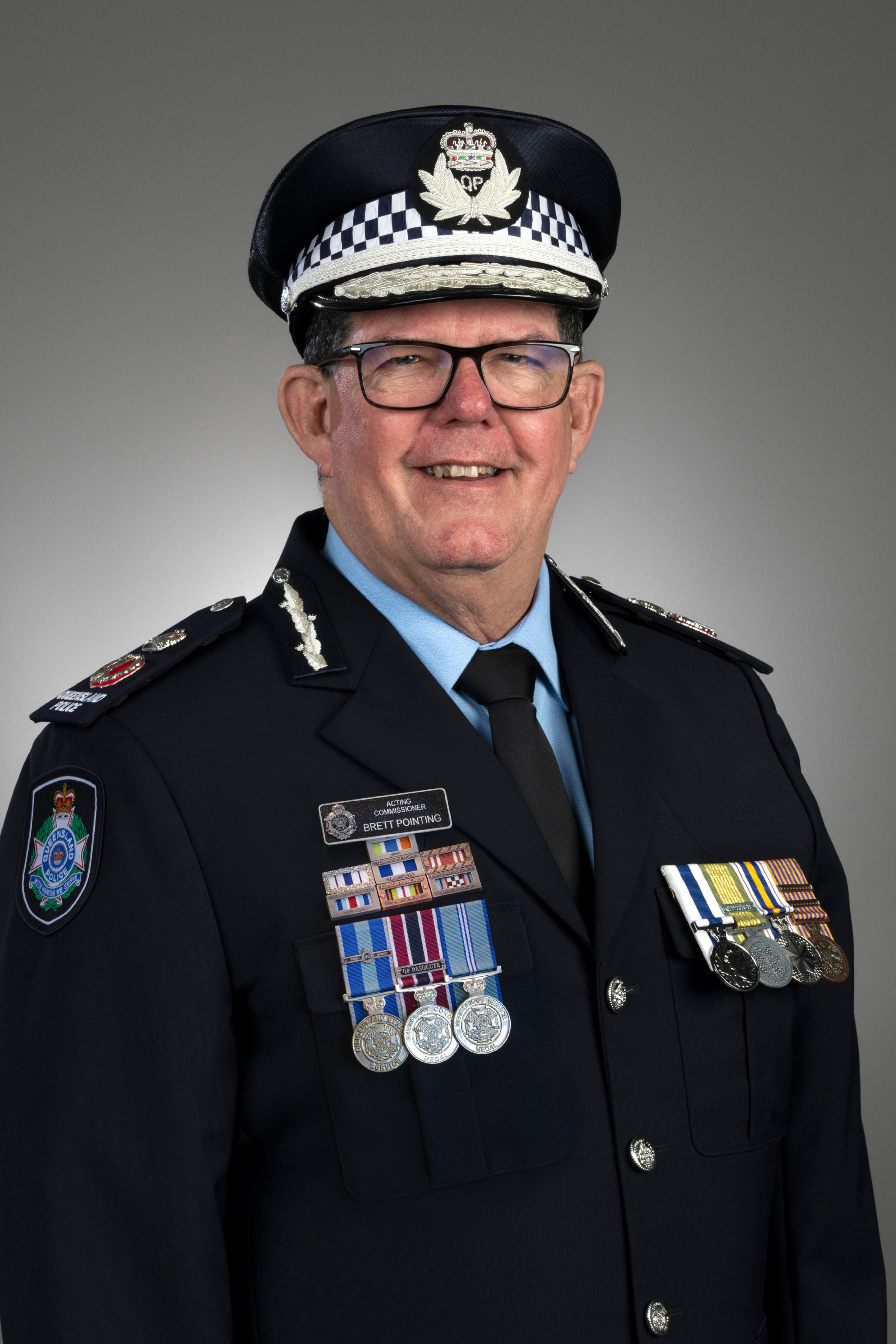 Acting Commissioner Brett Pointing