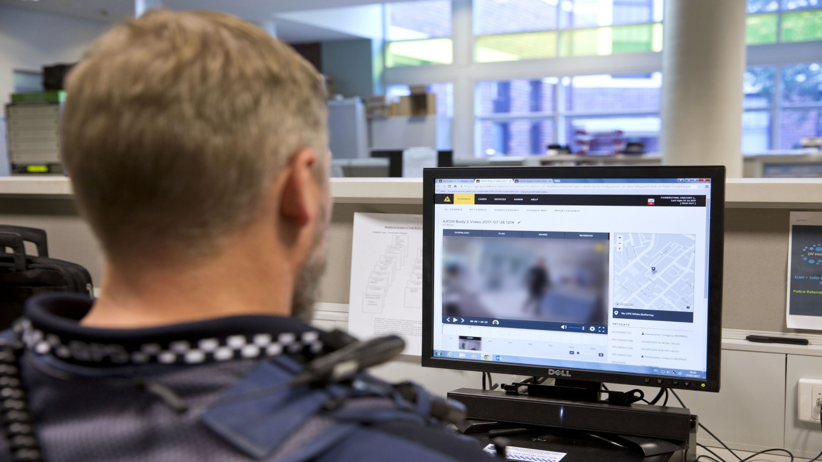 Queensland Police Computer Centre Patch social 