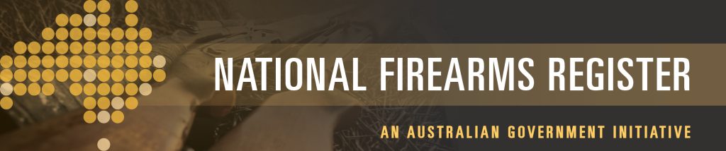 National Firearms Register banner graphic