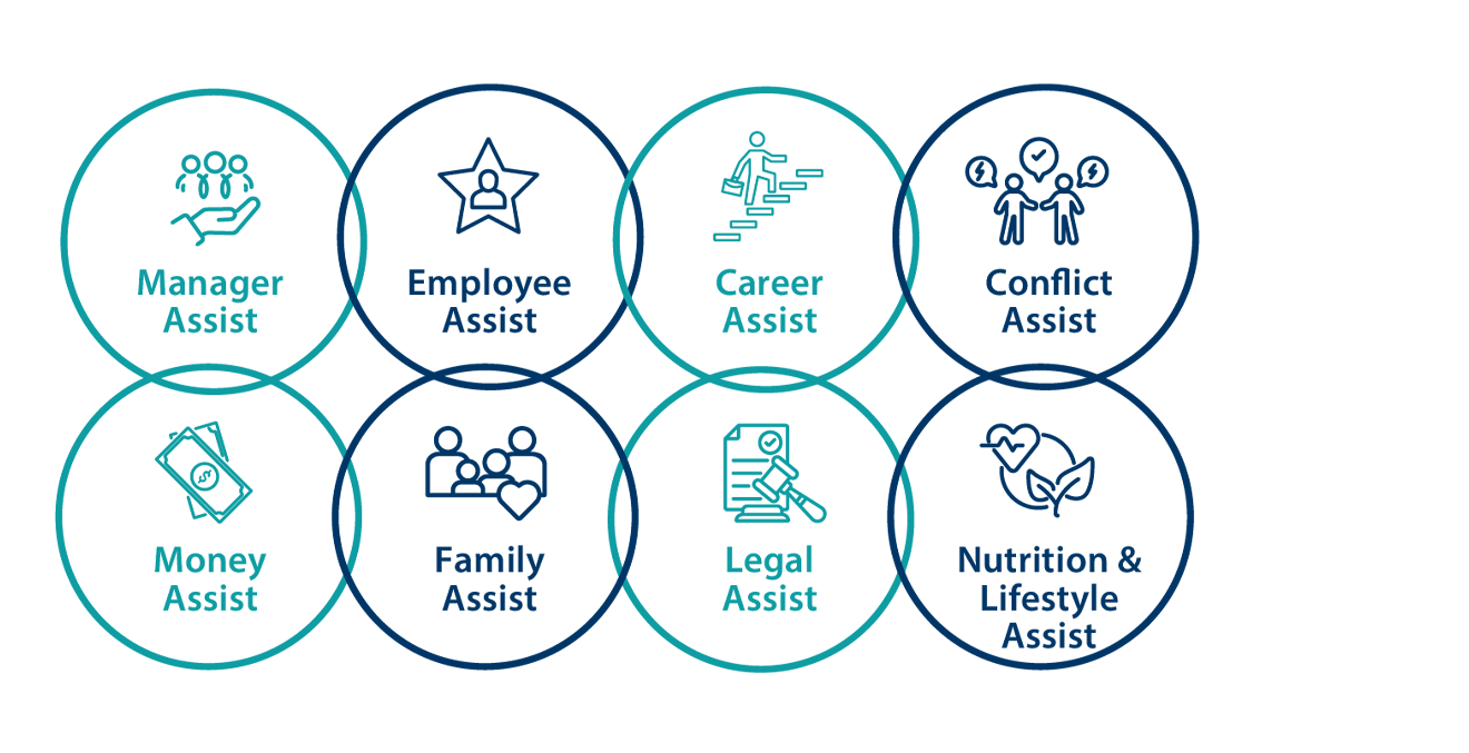 8 icons of EAP service