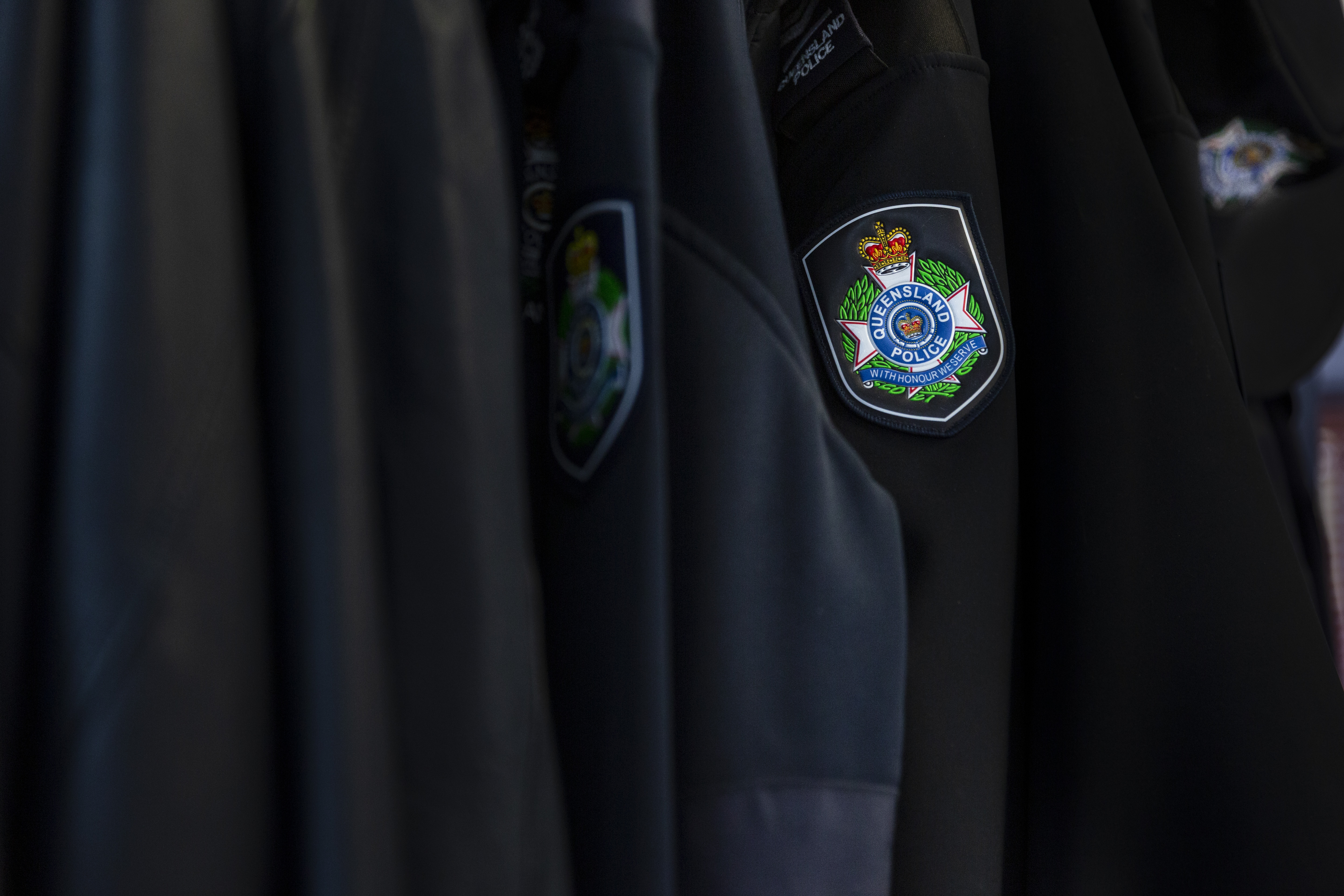 police uniform and badge
